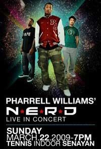 Pharell Williams N.E.R.D Concert