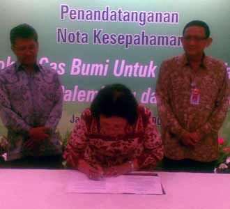 Medco dan Lapindo Pasok Gas Kota