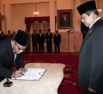 Harjono Jadi Hakim MK