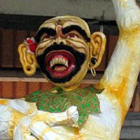 Pawai Ogoh-ogoh Tandai Perayaan Nyepi di Mataram