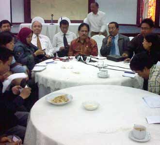 Sarapan Bareng Pejabat BUMN