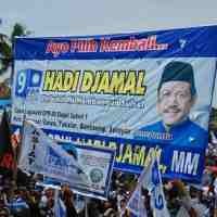 Massa Abdul Hadi Djamal Ramaikan Kampanye PAN Sulsel