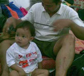 Tesya Selamat Dari Air Bah