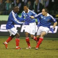 Gol Tunggal Ribery Menangkan Prancis