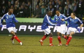 Gol Tunggal Ribery Menangkan Prancis