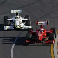 Button Juara, Ferrari Merana 