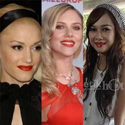 Si Bibir Merah Nan Seksi