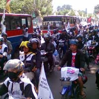 PKS Kampanye, Tak Ada Laporan Angkutan Umum Langka