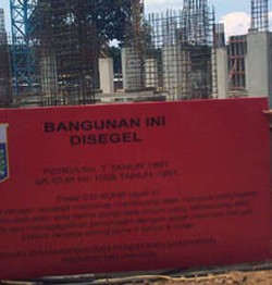 Apartemen Bersubsidi di Kebagusan Juga Belum Ber-IMB