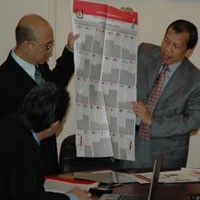 Wartawan Rusia Cermati Pemilu Indonesia