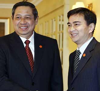 SBY Menerima Kunjungan PM Thailand