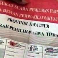 KPU Jatim Janji Persoalan DPT Ganda Selesai 4 April