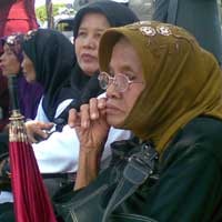 Kampanye PKS di Pariaman Diikuti Bocah Sampai Nenek-nenek