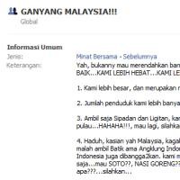 Saling Ganyang di Facebook Berawal dari Babi?