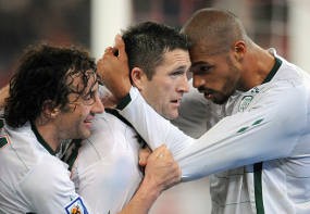 Gol Telat Keane Batalkan Kemenangan Italia