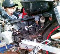 Service Motor Gratis Korban Situ Gintung