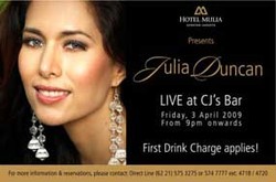 Julia Duncan Concert