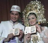 Nirina Zubir-Ernest Cokelat Menikah