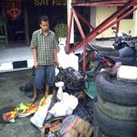 Tadah Mesin Mobil Curian, Sukron Diringkus Polisi