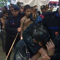 Kampanye SBY di Semarang Ricuh, 4 Bocah Ditangkap