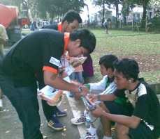 Kaum Muda di GBK Jadi Sasaran Sosialisasi Pemilu
