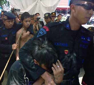 4 Bocah Ditangkap di Kampanye PD