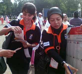 Anak Muda Sosialisasikan Pemilu