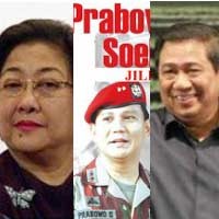 Mega dan Prabowo Dihujat, SBY Disanjung