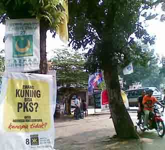 Kebersihan Sebagian dari Pemilu