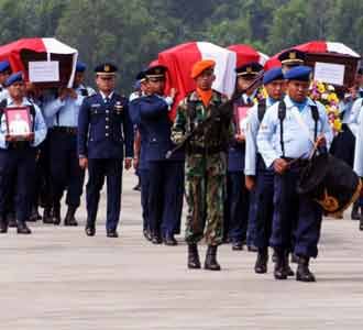 7 Korban Fokker Tiba di Adi Sutjipto