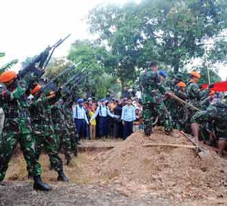 Pemakaman Korban Fokker Asal Sulsel