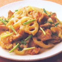 Ayam Tumis Akar Lotus