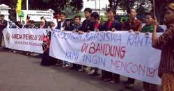 25 Ribu Mahasiswa Perantau Tak Bisa Memilih