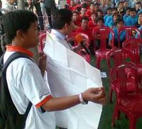 Simulasi Pencontrengan di LP Cipinang