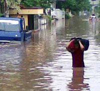 Banjir Sepinggang di Bintaro