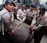 Brimob Siaga di Bundaran HI