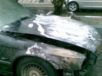 BMW Terbakar di Harmoni, Jl Balikpapan Ditutup