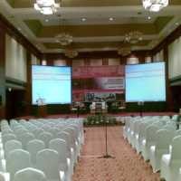 Tabulasi Nasional KPU di Hotel Borobudur Masih Sepi