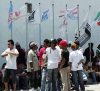 Mahasiswa Papua Geruduk KPU DIY