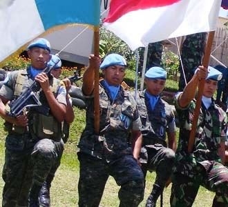 Mendali PBB untuk Prajurit TNI