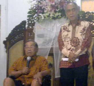 Gus Dur di Deklarasi Cawapres Emir