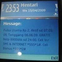 Mulai 15 April 2009 Gratis Nelpon Hanya Sampai Pukul 17.00 