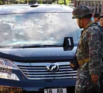 Mobil Pendiri PAD Diberondong Peluru