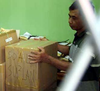 Soal UN Siap Didistribusikan