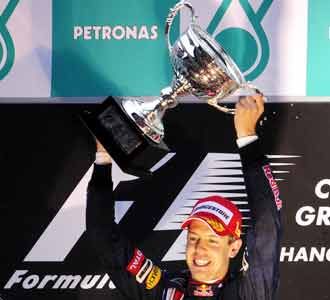 Vettel Si Raja Hujan