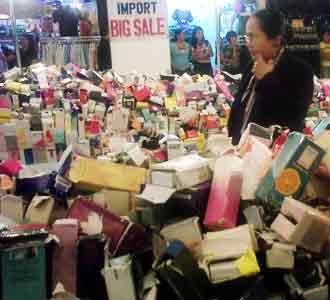 Ribuan Parfum Disita BPOM