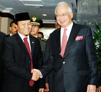 Ketua MPR Terima PM Malaysia