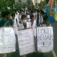 Mahasiswa Serukan Waspada Penyakit Menular