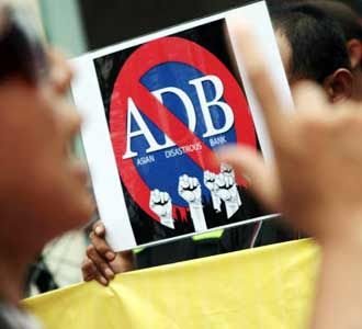 Bank Pembangunan Asia Didemo