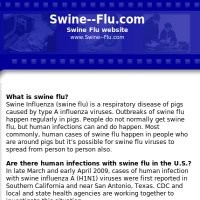 Ratusan Situs Flu Babi Bermunculan